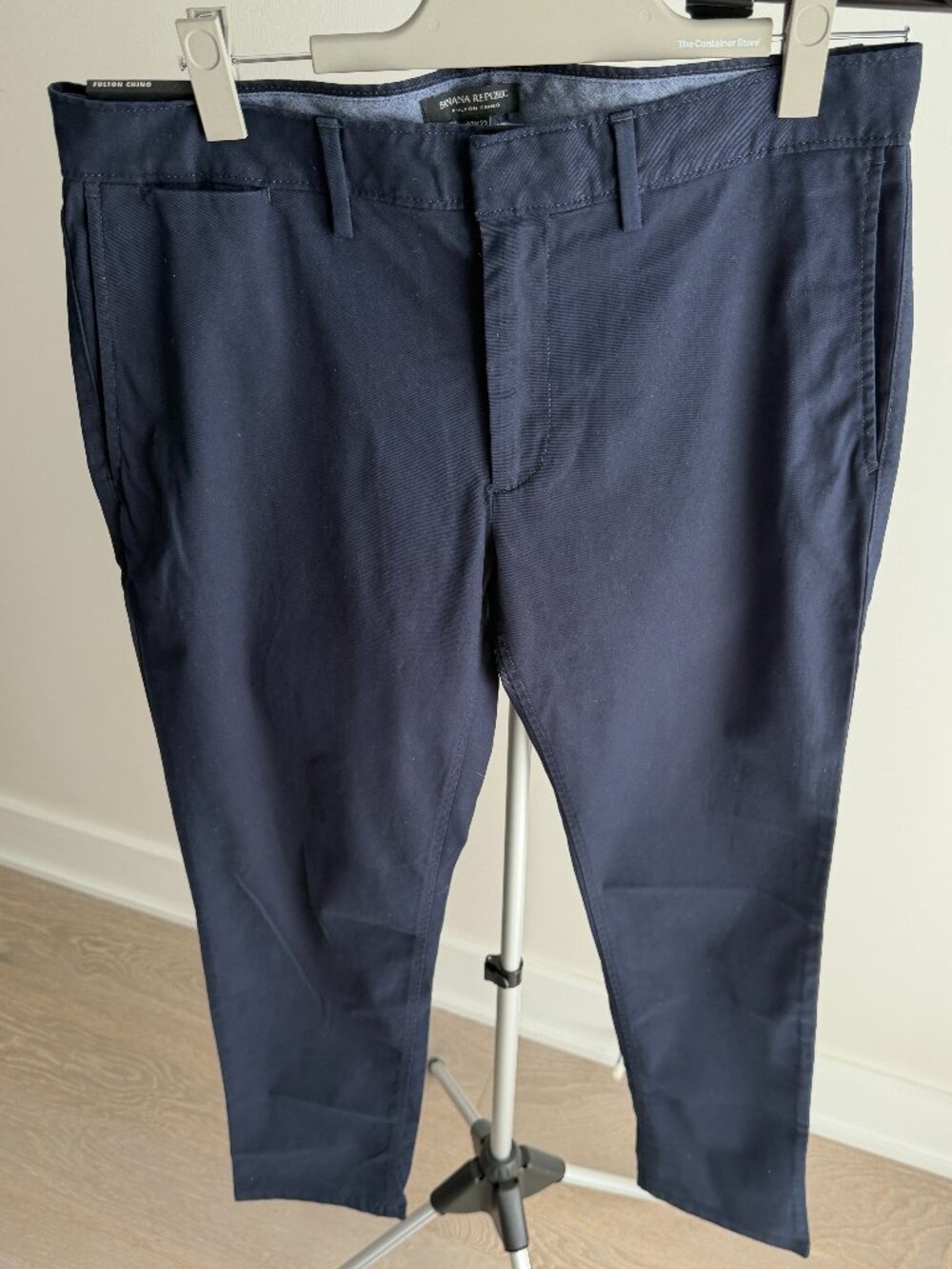NWT - Banana Republic Navy Fulton Chino